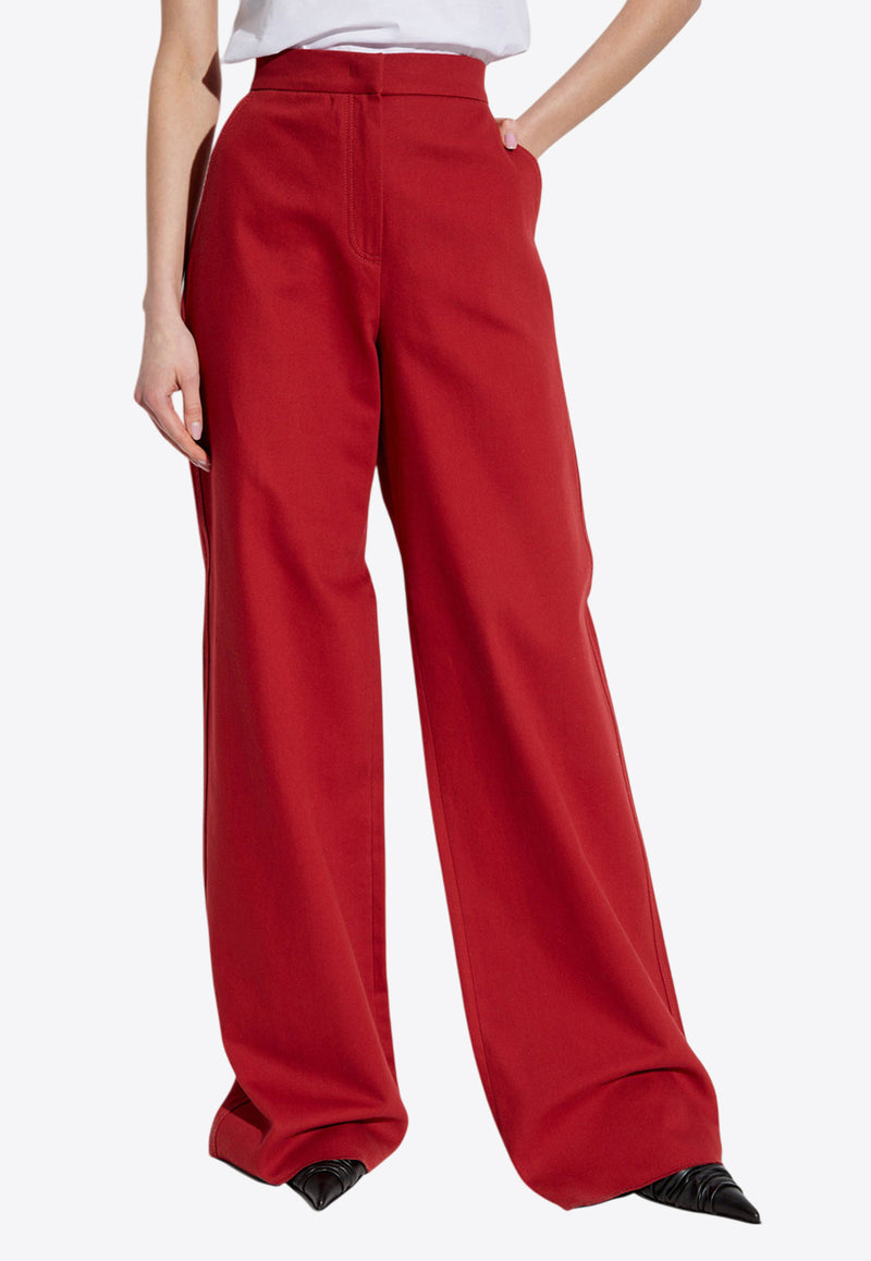 Max Mara Ruggero Cotton Drill Straight Pants RUGGERO 2511131051-003