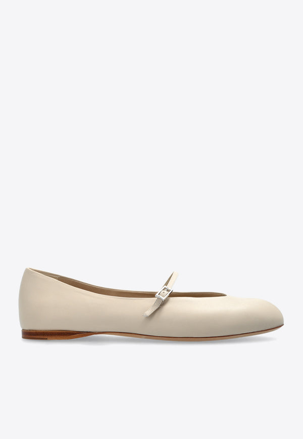 Max Mara Nappa Leather Ballet Flats MMBALLET 2514521171-067