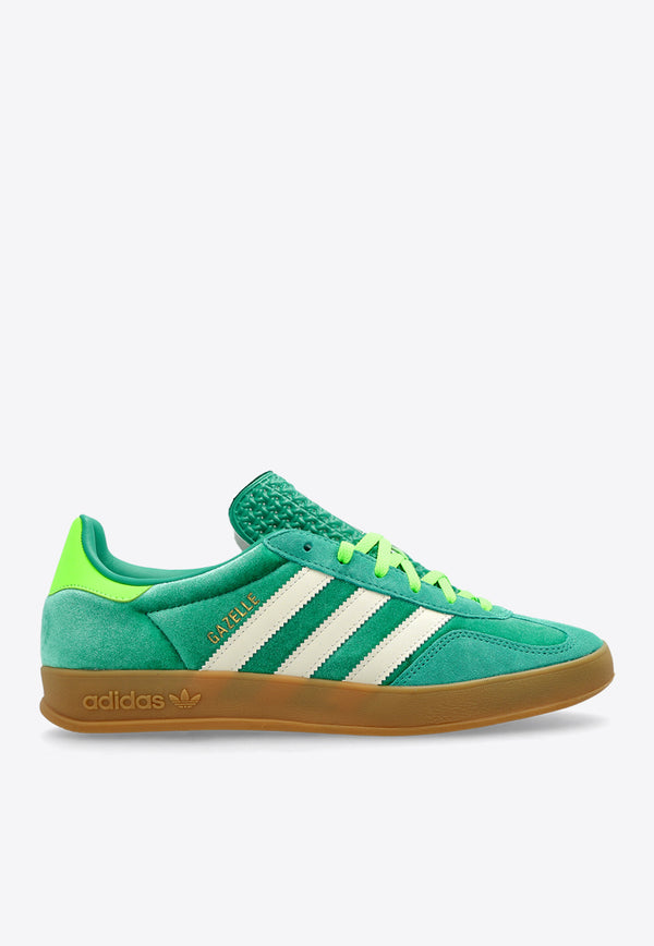 Adidas Originals Gazelle Indoor Low-Top Sneakers JI2715 0-SECOGR CREWHT SGREEN