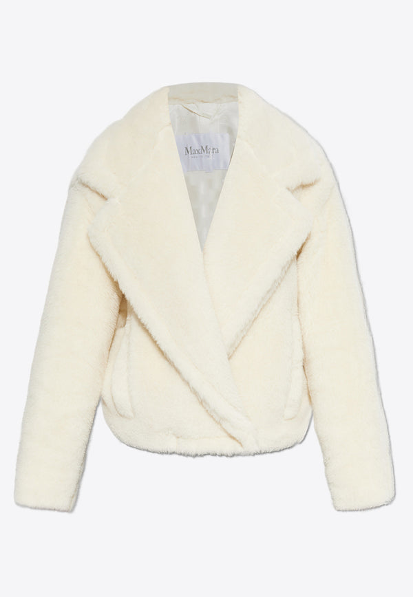 Max Mara Oggeri Cropped Teddy Bear Icon Coat OGGERI 2511081061-001