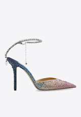 Jimmy Choo Saeda 100 Crystal-Embellishment Pumps SAEDA 100 ZPJ-SUNRISE MIX CRYSTAL