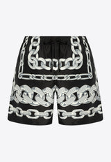 Versace Medusa Chains Swim Shorts KĄPIELOWE 1018884 1A13627-5B950