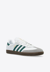 Adidas Originals Samba OG Low-Top Sneakers JH8797 0-FTWWHT CGREEN CGRANI