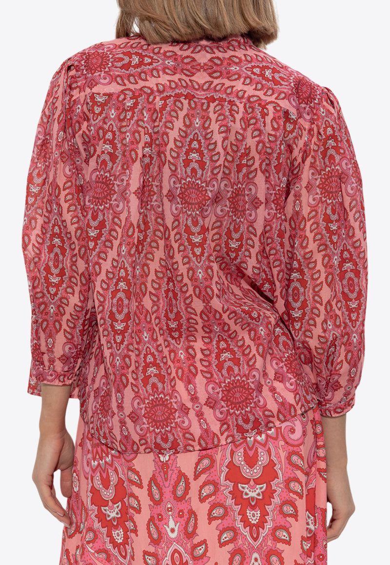 Etro Neck-Tie Long-Sleeved Blouse WRJA0087 99SA5H6-X0872