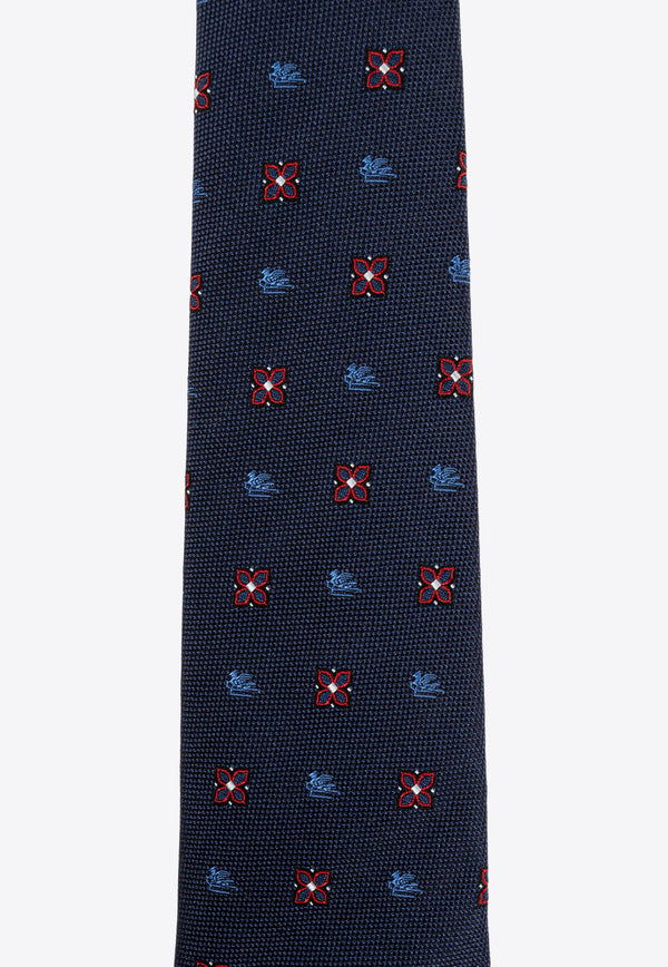 Etro Patterned Silk Tie MASA0001 AQ130-S9883