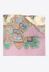 Etro Patterned Silk Scarf  WATA0013 AK644-X0806