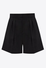 Max Mara Wool-Blend Pleated Shorts ZIC 2511141011-003