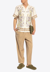 Etro Floral-Print Bowling Shirt MRIC0013 AK588-X0800