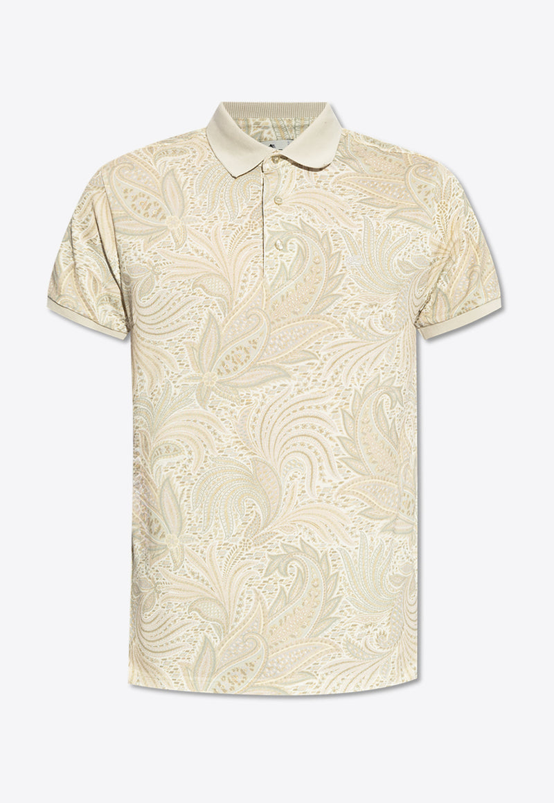 Etro Paisley Pattern Polo T-shirt MRMD0004 AK573-X0820