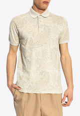 Etro Paisley Pattern Polo T-shirt MRMD0004 AK573-X0820