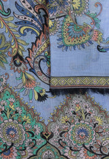 Etro Leaf-Motif Silk Scarf WATA0010 AK671-X0885