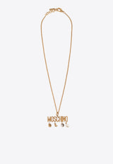 Moschino Logo Charm Necklace 25171 A9130 8406-1607