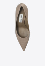 Jimmy Choo Love 85 Leather Pumps LOVE 85 CWN-TAUPE