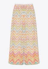 Missoni Zigzag Print Beach Pants MC23SI02 BR010X-SM9N4