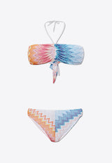 Missoni Zigzag-Pattern Bandeau Bikini MS25SP00 BR00ZY-SM9MW