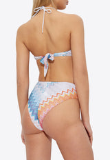 Missoni Zigzag-Pattern Bandeau Bikini MS25SP00 BR00ZY-SM9MW