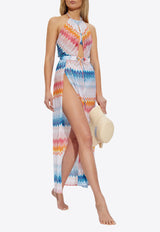 Missoni Zigzag Lamé Maxi Cove-Up Dress MS25SQ0F BR00ZY-SM9MW