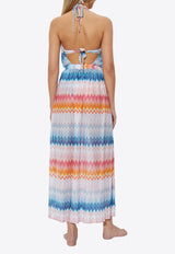 Missoni Zigzag Lamé Maxi Cove-Up Dress MS25SQ0F BR00ZY-SM9MW