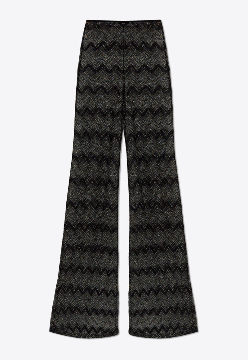 Missoni Zigzag Lamé Flared Cover-Up Pants MC25SI00 BR00ZX-S91N1