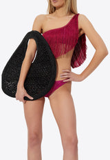 Missoni One-Shoulder Fringed Bikini MS25SP07 BR00ZX-S5074