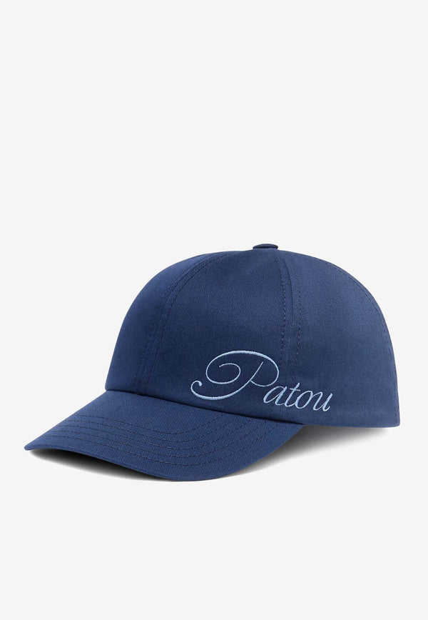 Patou Logo Embroidered Baseball Cap Navy AC1000214_699N