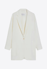 Max Mara Orlaya Oversized Single-Breasted Blazer White 2511041051600ORLAYA_001