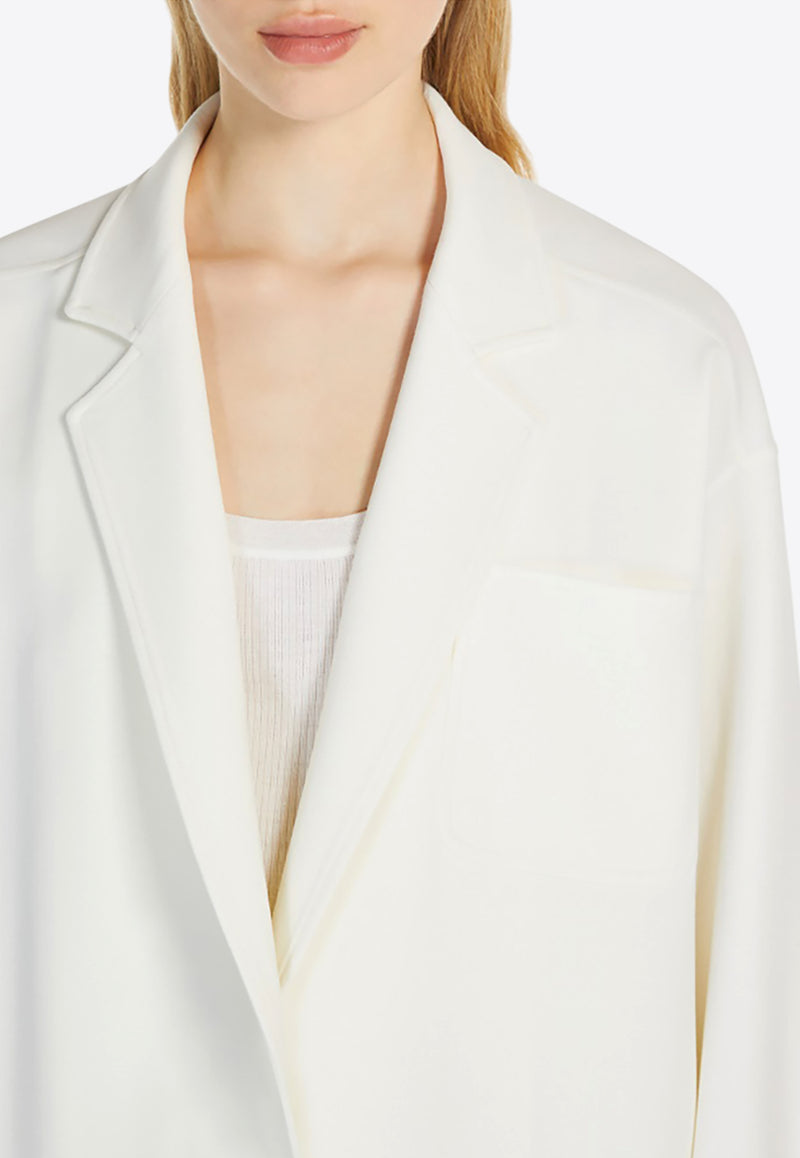 Max Mara Orlaya Oversized Single-Breasted Blazer White 2511041051600ORLAYA_001