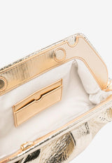 Themoirè Emera Crinkled Clutch Bag Gold TMSR25EMRPI_19