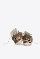 Golden Goose DB Super-Star Animalier Leather Sneakers Brown GWF00101F006117_82703