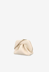 Themoirè Gea Faux Leather Clutch Bag Beige TMCOGN_81