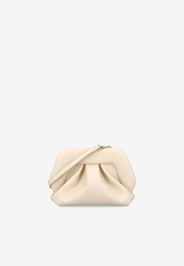 Themoirè Gea Faux Leather Clutch Bag Beige TMCOGN_81