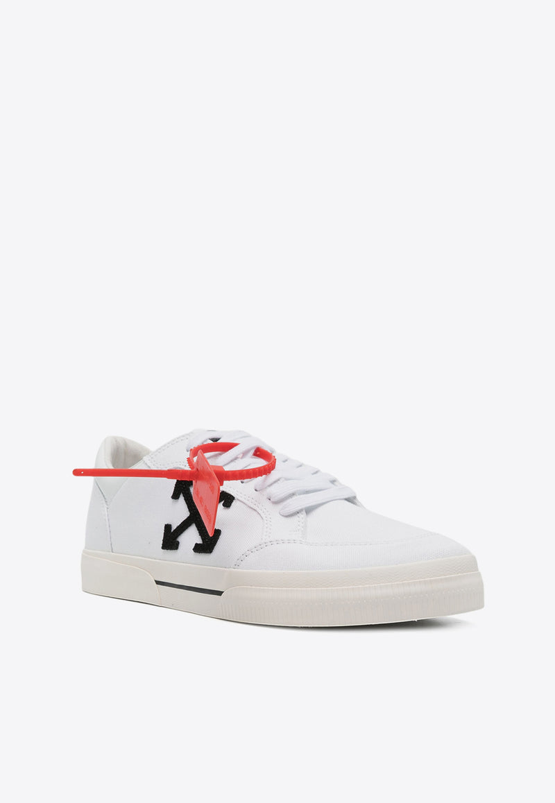 Off-White New Low Vulcanized Leather Sneakers White OMIA293C99FAB002_0110