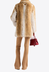 Prada Aspen Faux-Fur Coat Beige PZS024SOOO158L_F0151