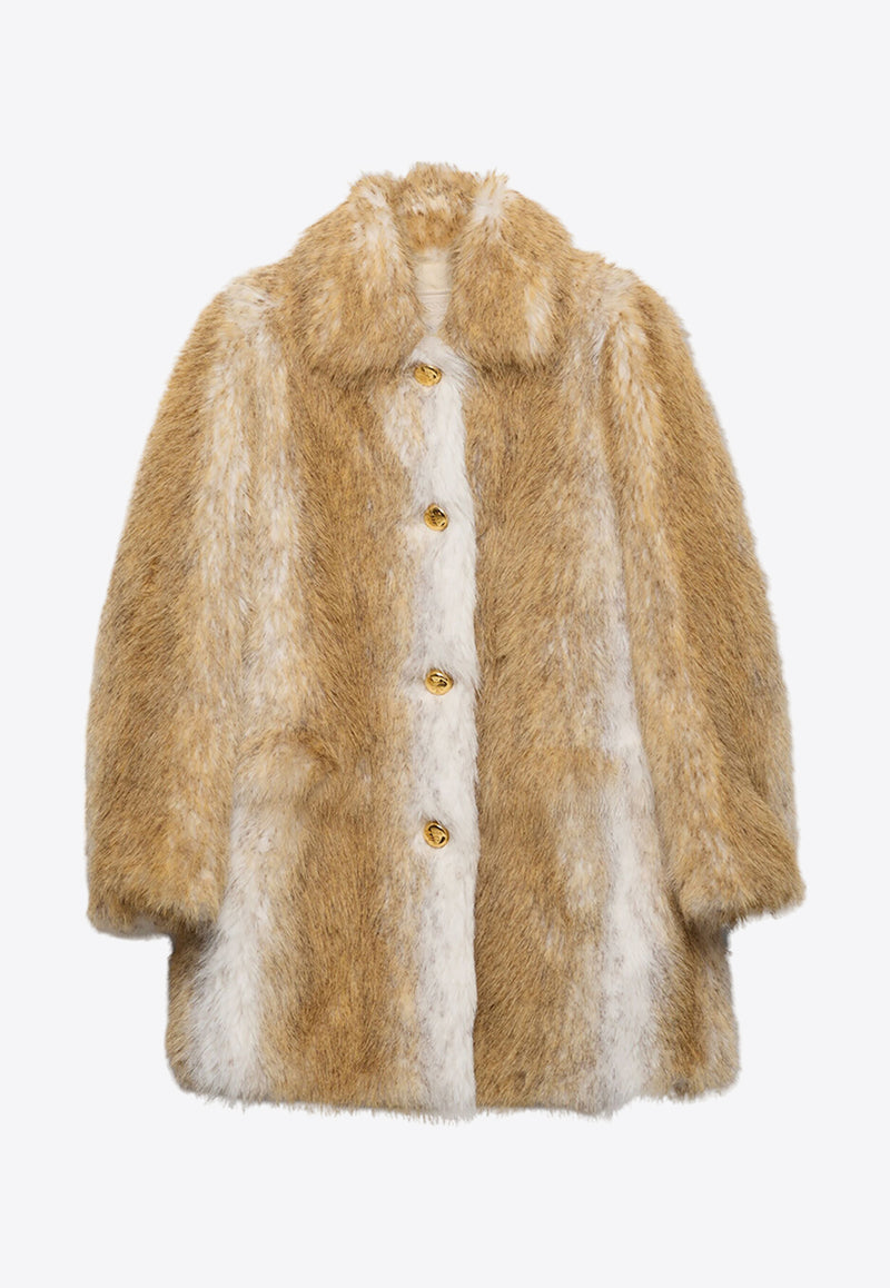 Prada Aspen Faux-Fur Coat Beige PZS024SOOO158L_F0151