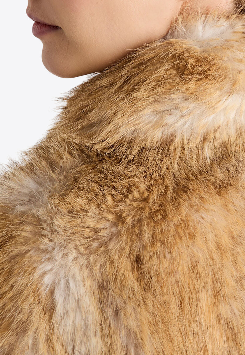 Prada Aspen Faux-Fur Coat Beige PZS024SOOO158L_F0151