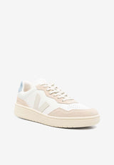 Veja V-90 Leather Low-Top Sneakers White VD2003705A_EXTRA-WHITE/PIERRE/STEEL