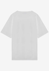 Alexander McQueen Logo-Printed Crewneck T-shirt 815069QTAC7/Q_ALEXQ-0909