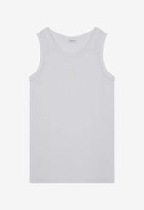 Alexander McQueen Ribbed Crewneck Tank Top 815098QXAA9/Q_ALEXQ-9000