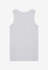 Alexander McQueen Ribbed Crewneck Tank Top 815098QXAA9/Q_ALEXQ-9000