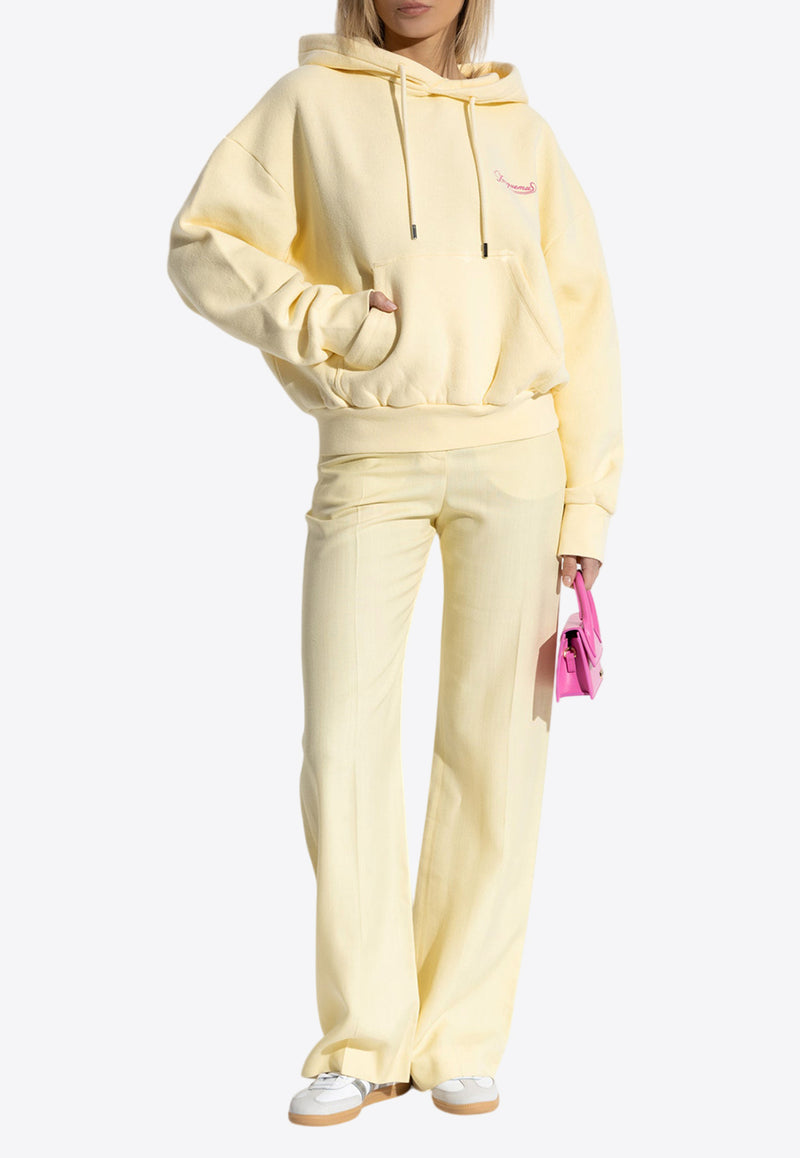 Jacquemus The Corto Hooded Sweatshirt Yellow 251JS217 2465-1IW