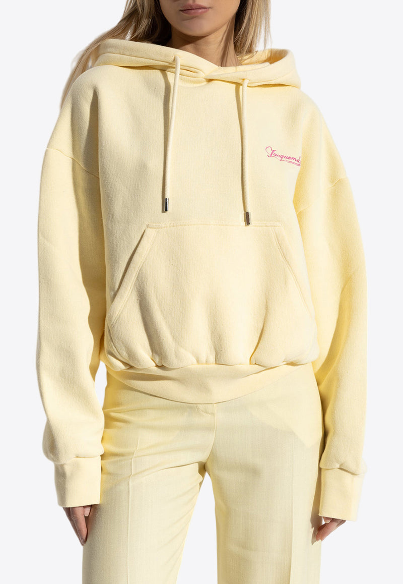 Jacquemus The Corto Hooded Sweatshirt Yellow 251JS217 2465-1IW