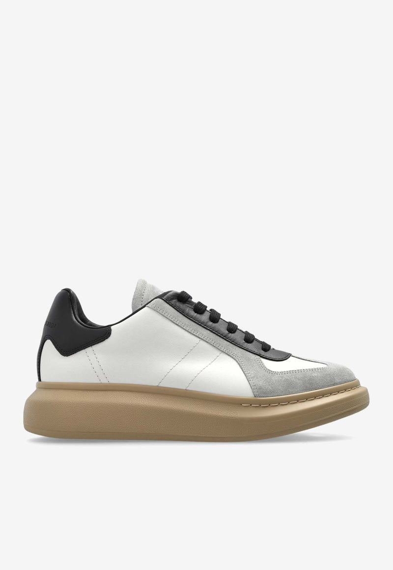 Alexander McQueen Oversized Retro Low-Top Sneakers White 807882 WIAC4-9166