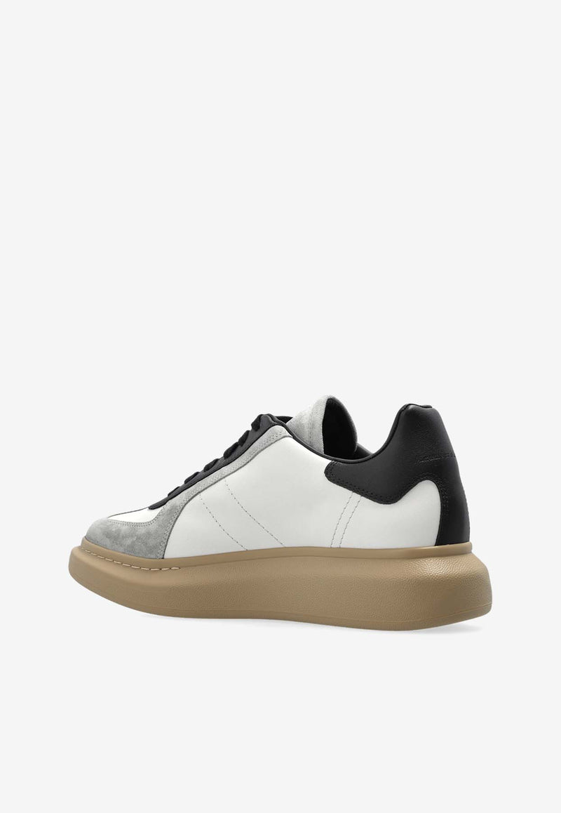 Alexander McQueen Oversized Retro Low-Top Sneakers White 807882 WIAC4-9166