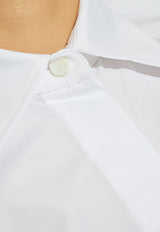 Max Mara Falster Cropped Shirt White FALSTER 2511111072-001