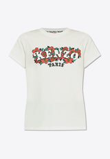 Kenzo Verdy Market Print T-shirt White FF52TS149 4SO-02