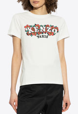 Kenzo Verdy Market Print T-shirt White FF52TS149 4SO-02