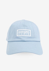 Kenzo Logo Tag Embroidered Baseball Cap Light Blue FE58AC711 F32-63