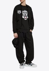 Kenzo Boke Flower 2.0 Track Pants Black FF55PA832 4MC-99J