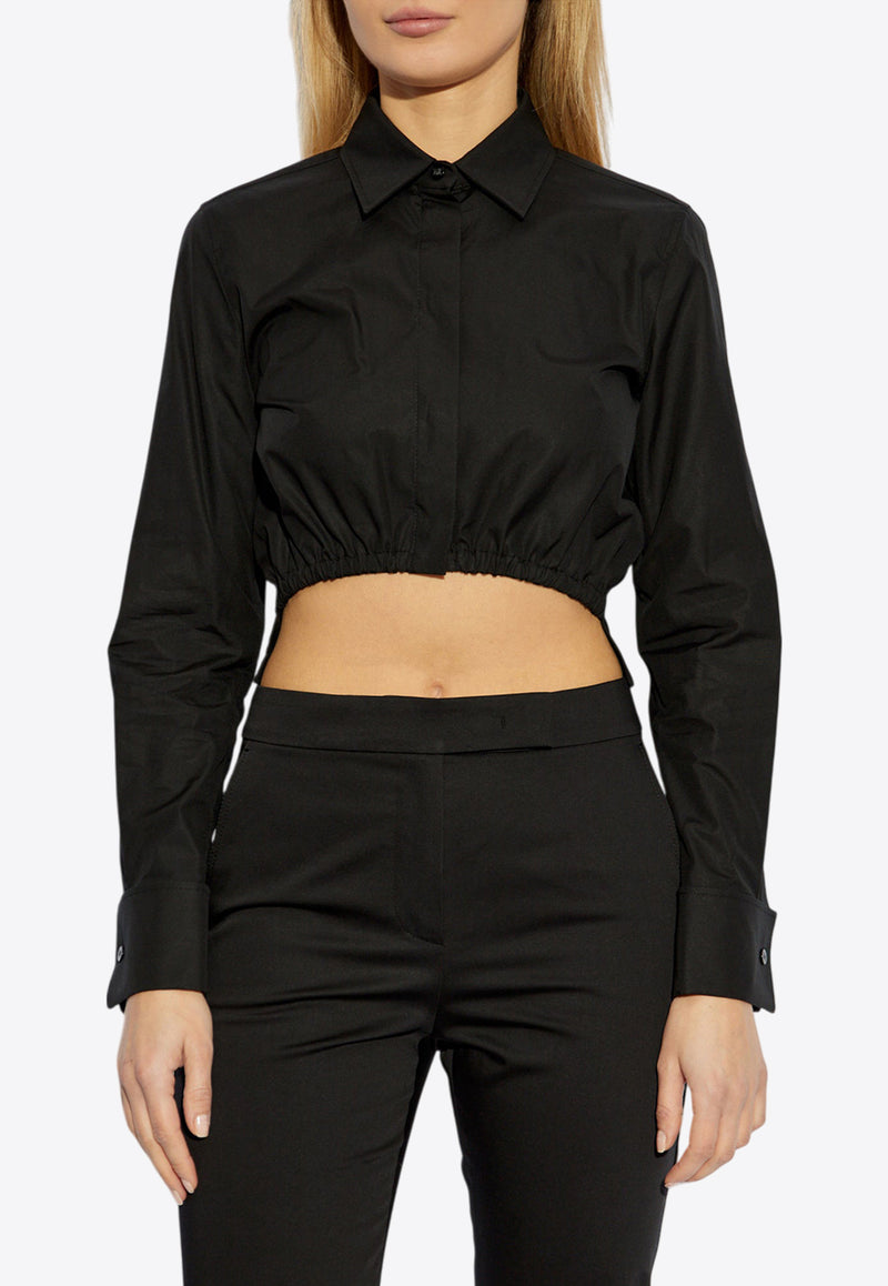 Max Mara Falster Cropped Shirt Black FALSTER 2511111072-003