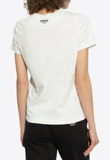 Kenzo Pop Embroidered T-shirt White FF52TS167 4SO-02